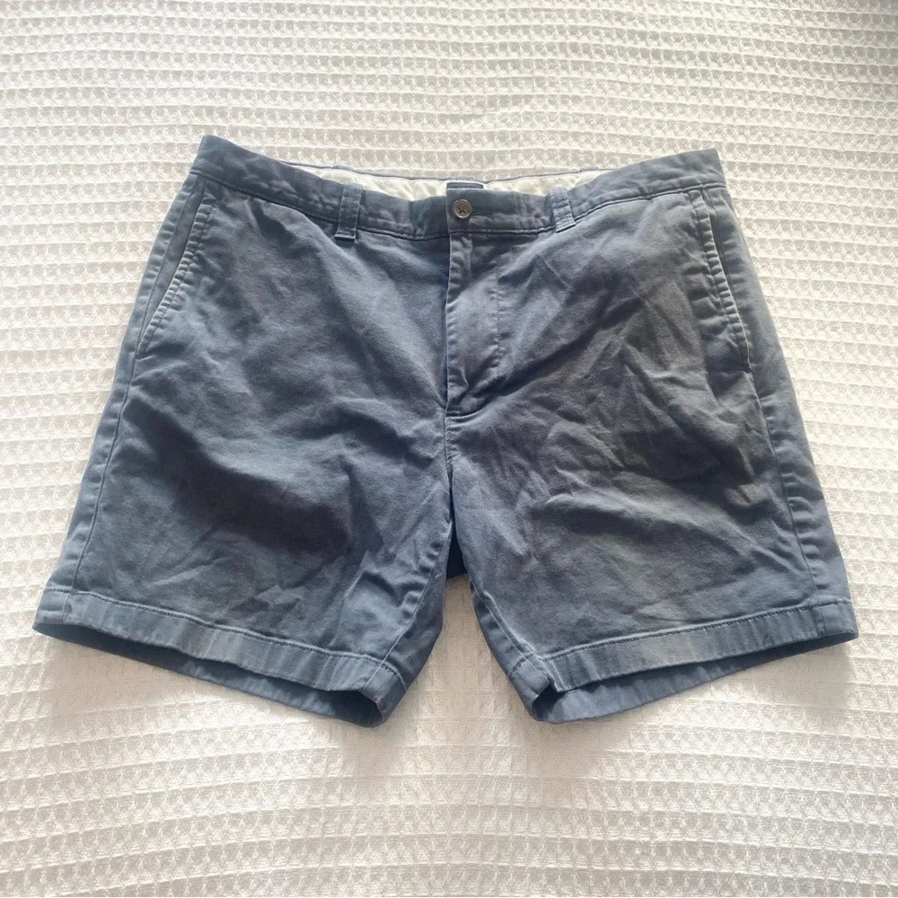 J. Crew factory Men's 7” flex Blue Shorts